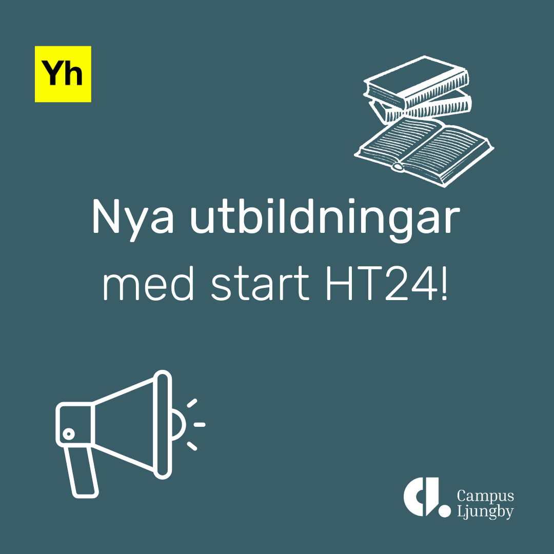 Nya utbildningar HT24 - Campus Ljungby